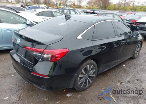 2023 Honda Civic Ex/Ex W/O Bsi z USA, uszkodzony, nr VIN 2HGFE1F74PH301478